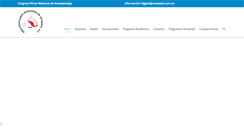Desktop Screenshot of congresodeanestesiologia.com